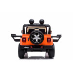 Elektrické autíčko Jeep Wrangler Rubicon 4x45W - oranžová